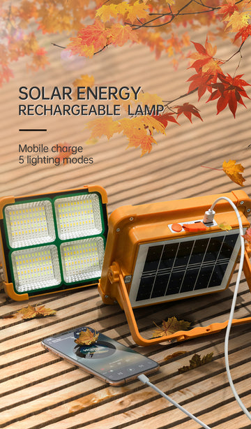 Small yellow light solar